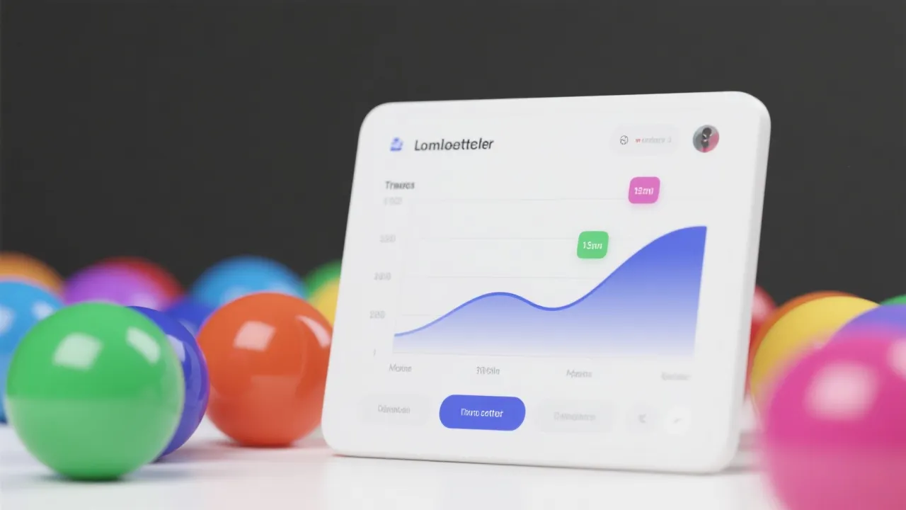 号码走势可视化示意图